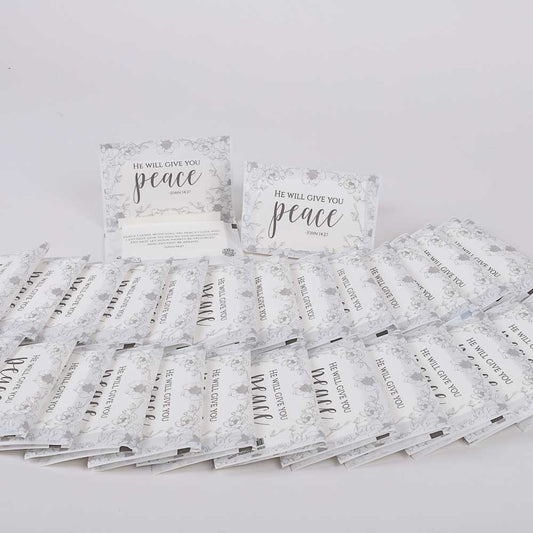 Tissue Pack-Pocket-Give You Peace (John 14:27) (30 Packs)