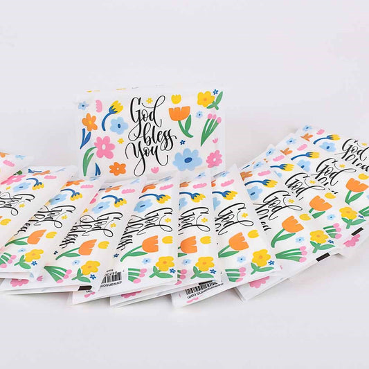 Tissue Pack-Pocket-God Bless (Numbers 6:24-26) (12 Packs)