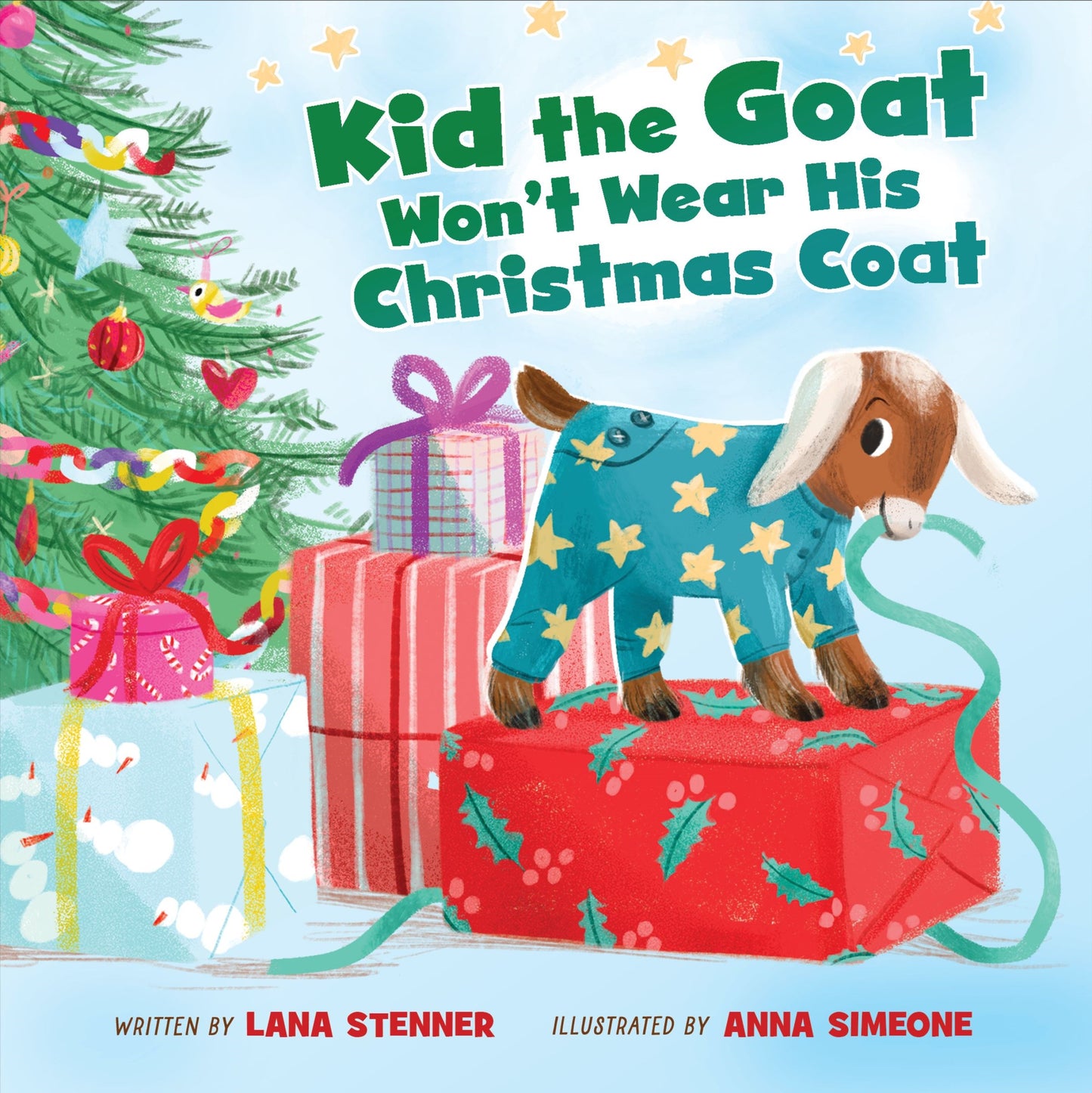 Kid The Goat Won't Wear His Christmas Coat