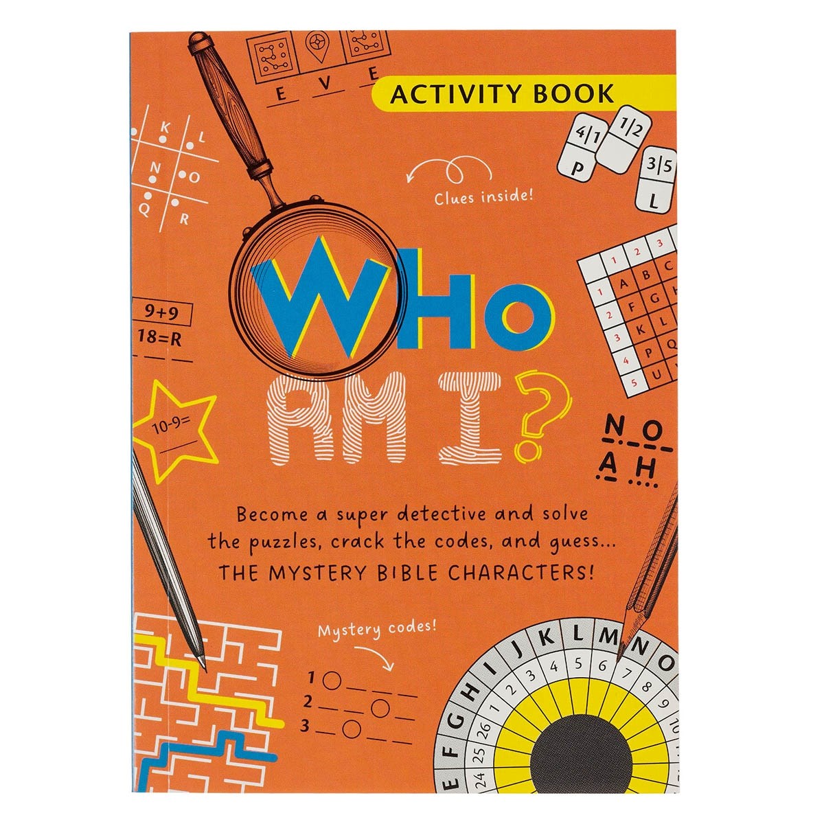 Who Am I? Kids Activity Book