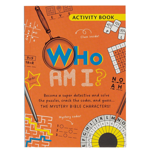 Who Am I? Kids Activity Book