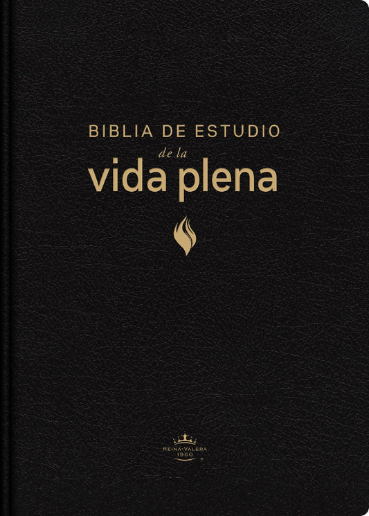 RVR 1960 Biblia de Estudio de la Vida Plena  Edicion Clasica (Full Life Study Bible)-Black Leathersoft Indexed