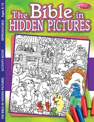 Bible Hidden Pictures Activity Book