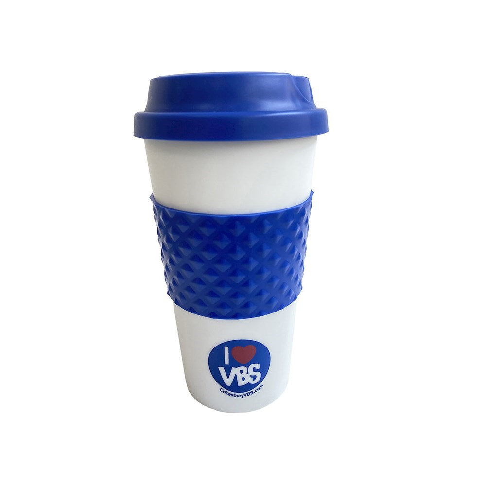 VBS-Snowball Mountain Challenge: I Love VBS Travel Mug with Silicone Wrap (2026)
