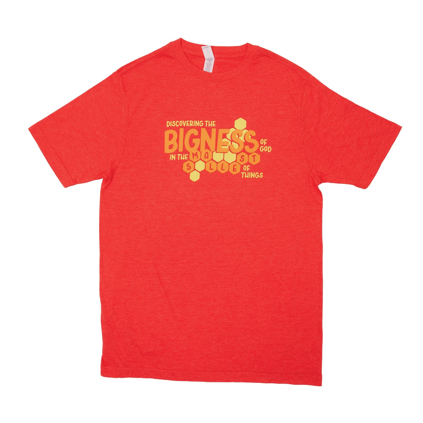 VBS-Magnified!: Adult Honeycomb T-Shirt Size 2X-Large (Size 50-52)-Red (2025)