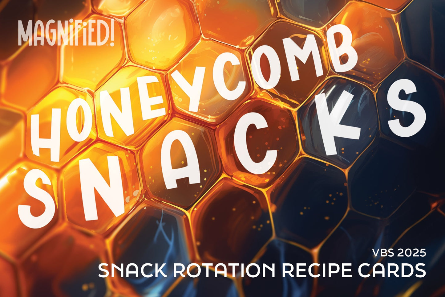 VBS-Magnified!: Snack Rotation Recipe Cards (2025)