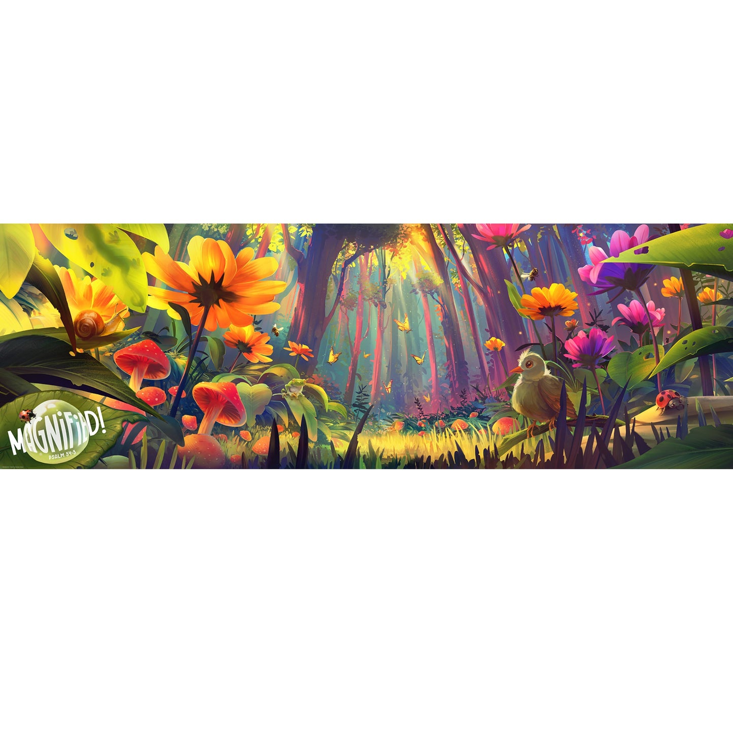 VBS-Magnified!: Super Duper Sized Backdrop (Six 3' x 6' Panels) (2025)