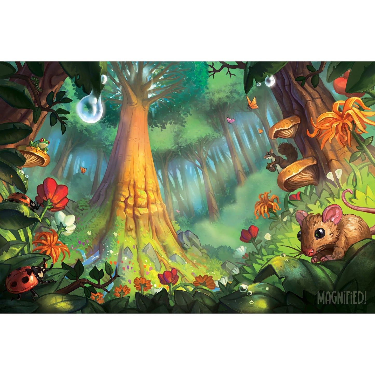 VBS-Magnified!: Supersized Backdrop (Three 3' x 6" Panels) (2025)