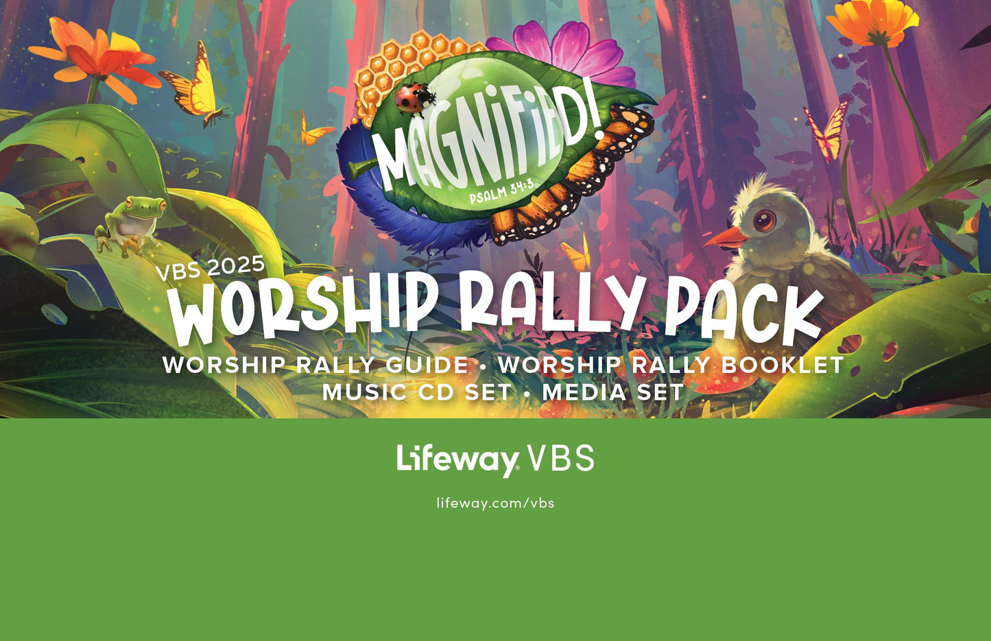 VBS-Magnified!: Worship Rally Pack (2025)
