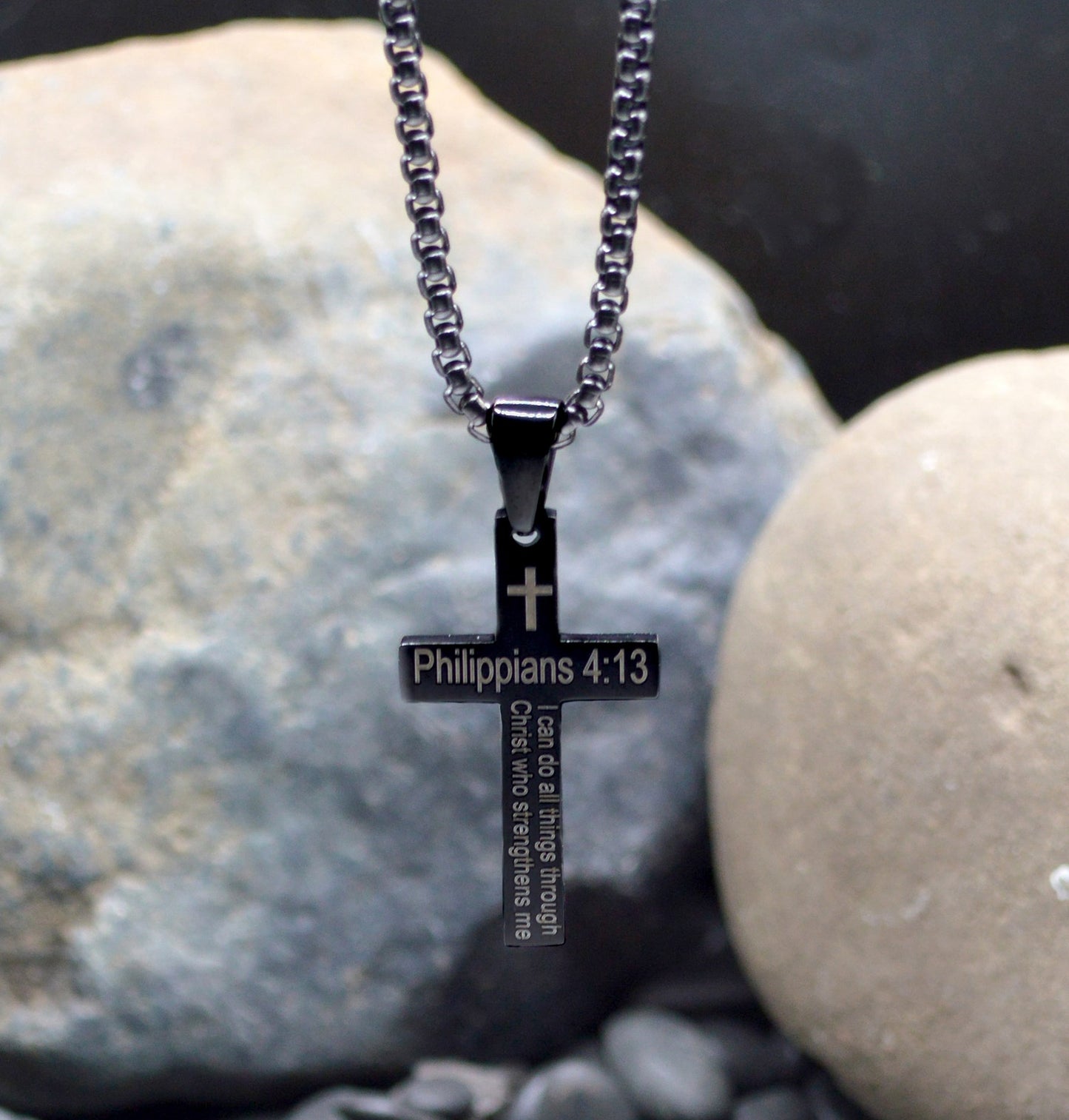 Necklace-Eden Merry-Cross-I Can Do