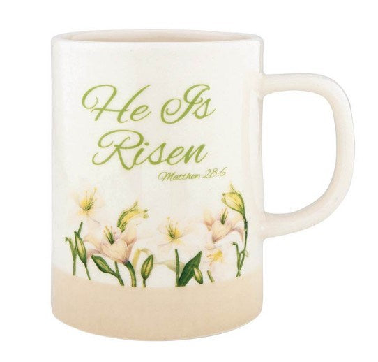 Mug-Signature-He Is Risen (Matthew 28:6) (17 oz)