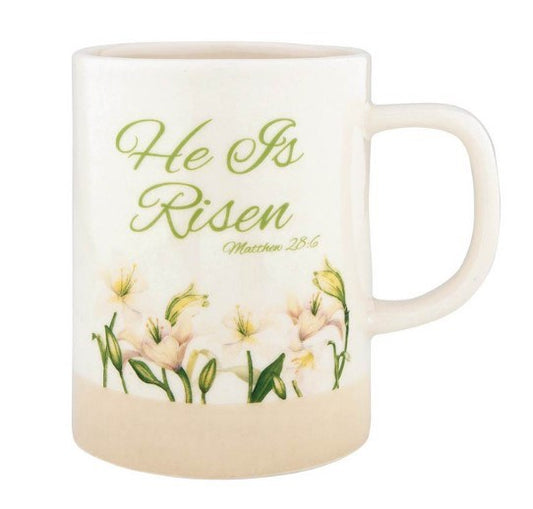 Mug-Signature-He Is Risen (Matthew 28:6) (17 oz)