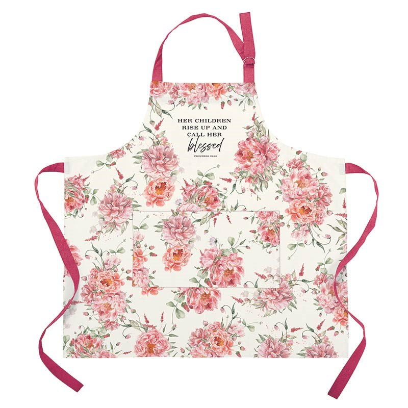 Apron-Her Children Rise Up... (Proverbs 31:28) (31.5" x 28")