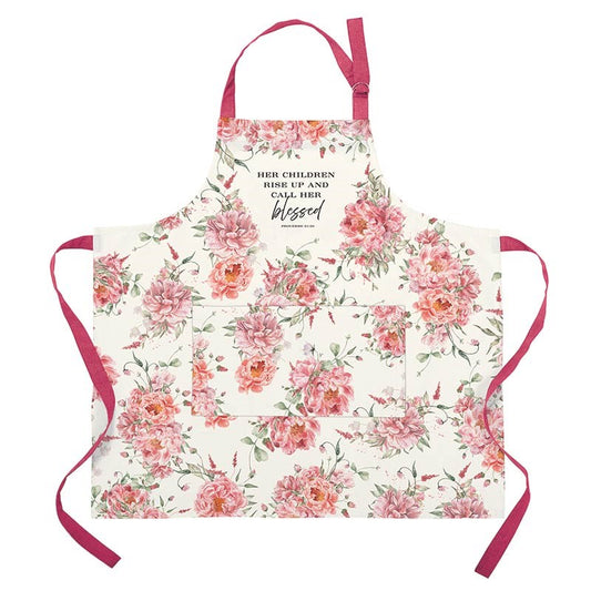 Apron-Her Children Rise Up... (Proverbs 31:28) (31.5" x 28")