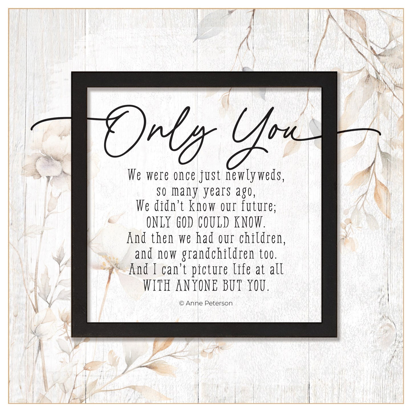 Plaque-Layered Grace-Only You (6 x 6)