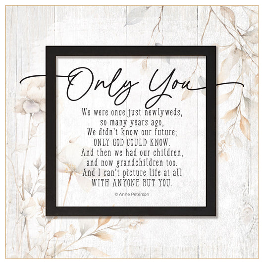Plaque-Layered Grace-Only You (6 x 6)