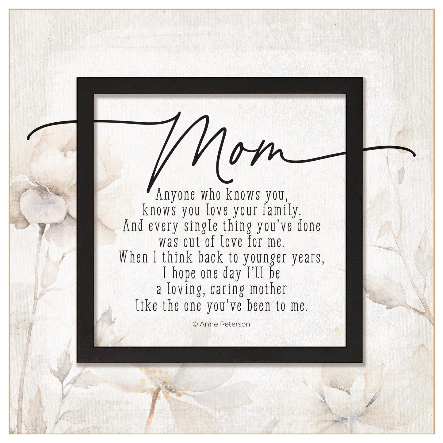 Plaque-Layered Grace-Mom (6 x 6)