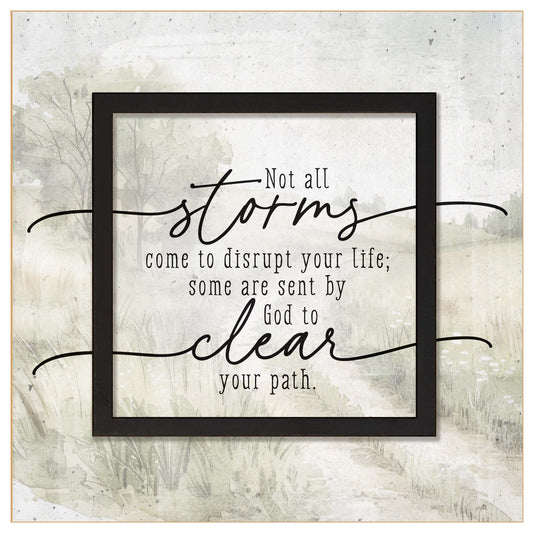 Plaque-Layered Grace-Not All Storms  (6 x 6)