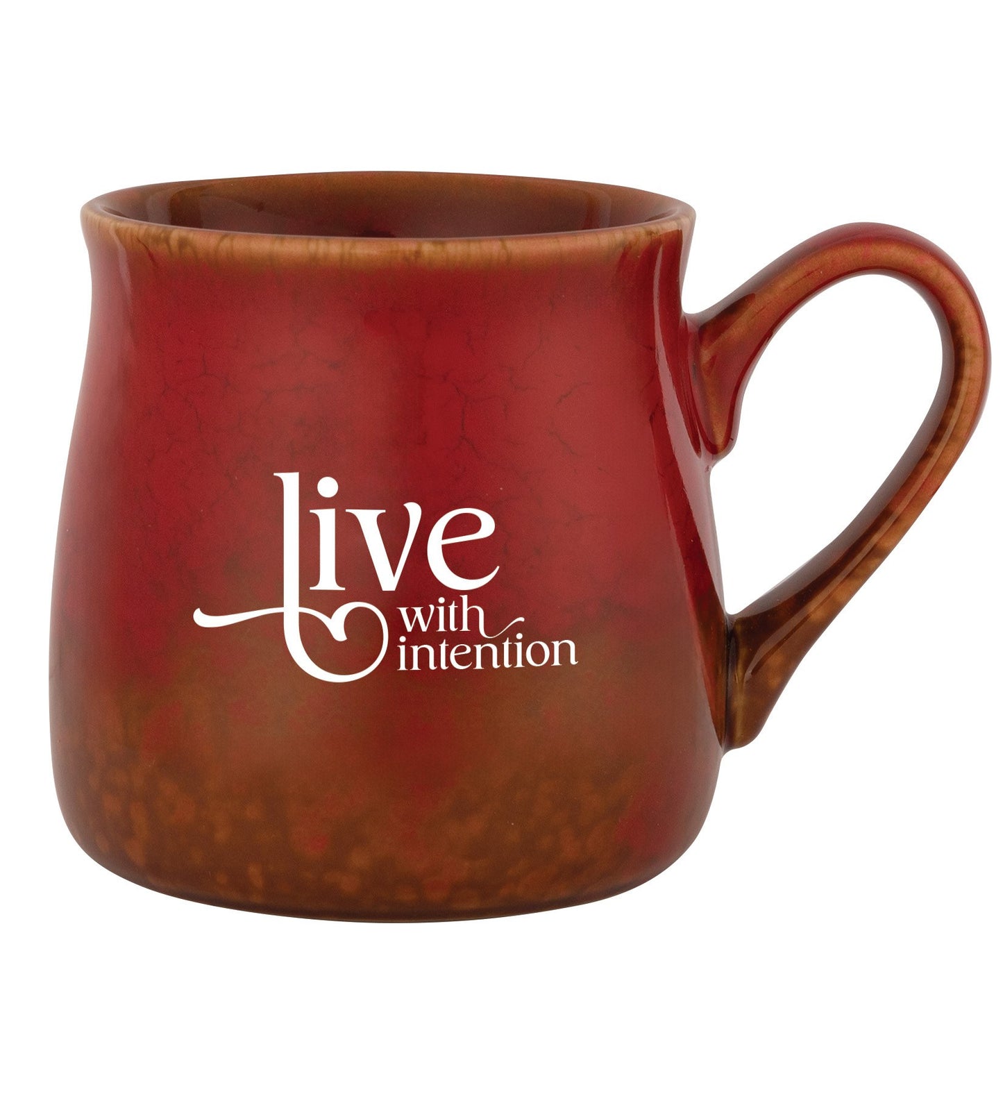 Designer Mugs-Reactive-Live With Intention (16 Oz)
