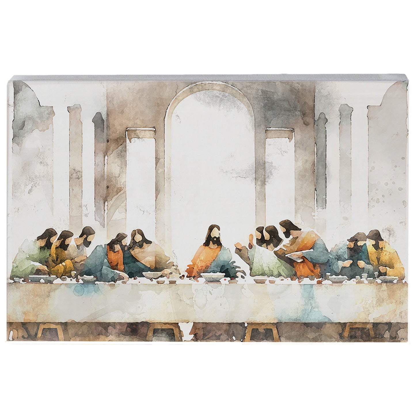 Small Talk Rectangle-Last Supper Art (3.5" x 5.25")
