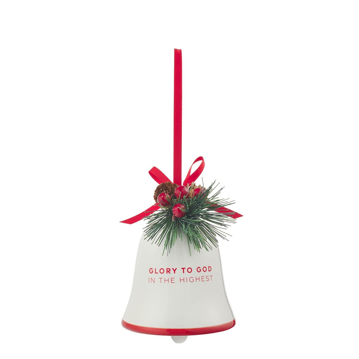 Ornament-Glory to God in the Highest (4.3 x 3.8 Bell)