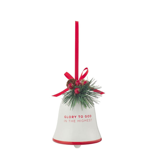 Ornament-Glory to God in the Highest (4.3 x 3.8 Bell)