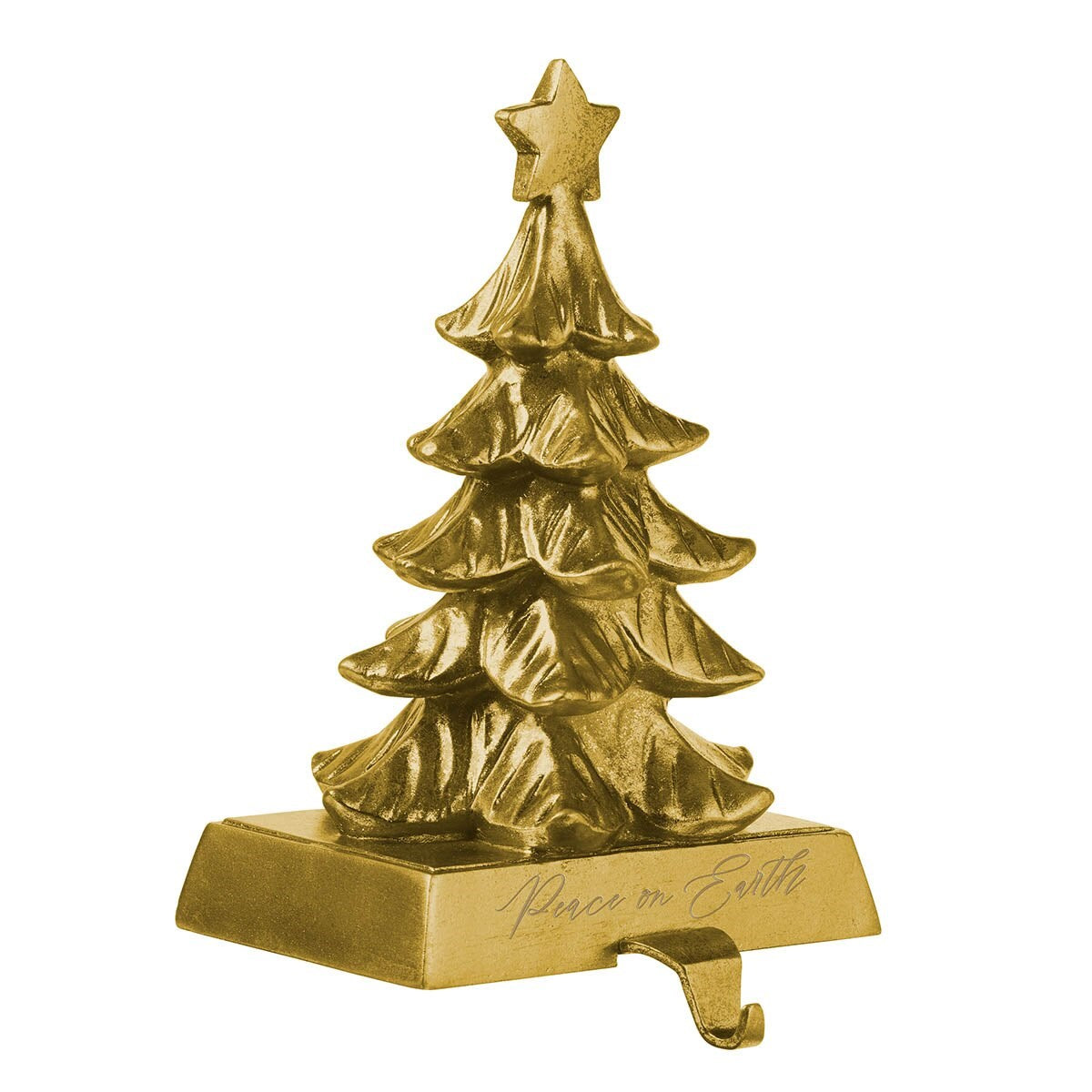 Stocking Holder-Peace On Earth (7.1"H)