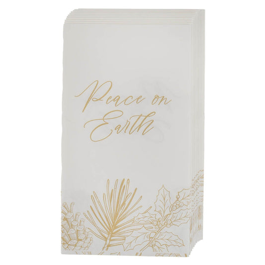 Napkins-Peace On Earth (Pack Of 12)