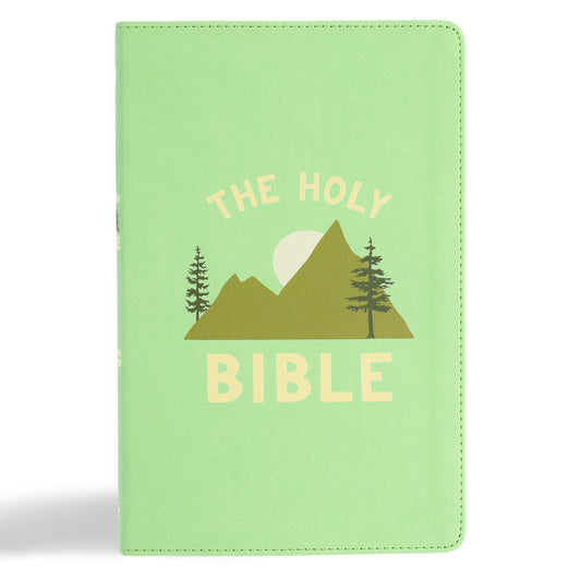 CSB Kids Bible (Anglicised Edition)-Light Green LeatherTouch