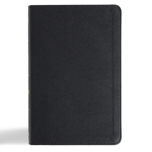 CSB Thinline Bible (Anglicised Edition)-Black LeatherTouch
