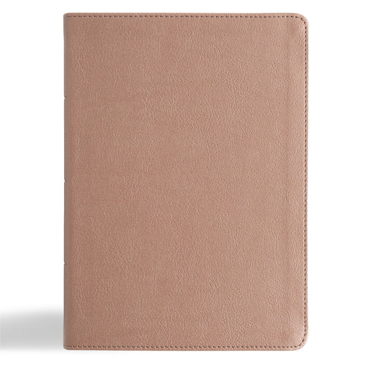 KJV Study Bible/Personal Size Edition-Rose Gold LeatherTouch