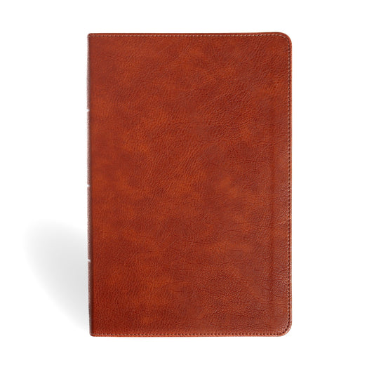 NASB 2020 Personal Size Giant Print Bible-Burnt Sienna LeatherTouch