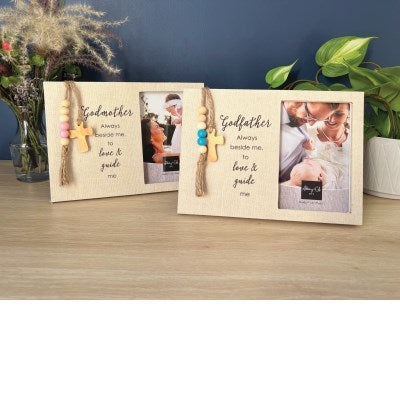 Frame-Always Beside Me/Godmother (Holds 4" x 6") (6.5" x 9")