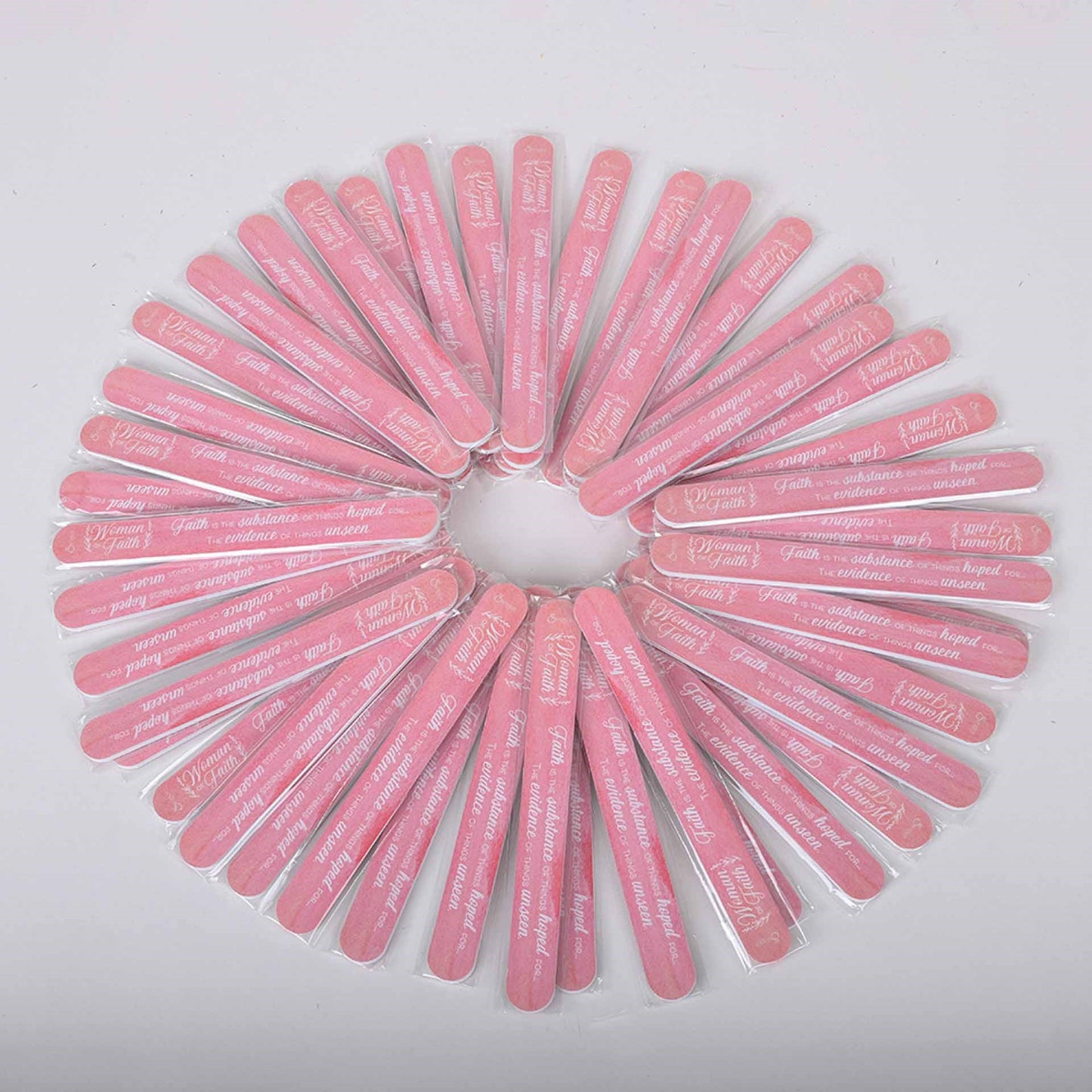 Fingernail File-Woman Of Faith (Pack Of 72)