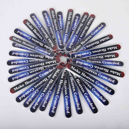 Fingernail File-Make Heaven Crowded (Pack Of 72)