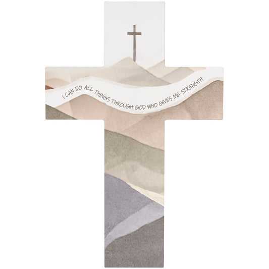 Wall Cross-I Can Do All Things (14")