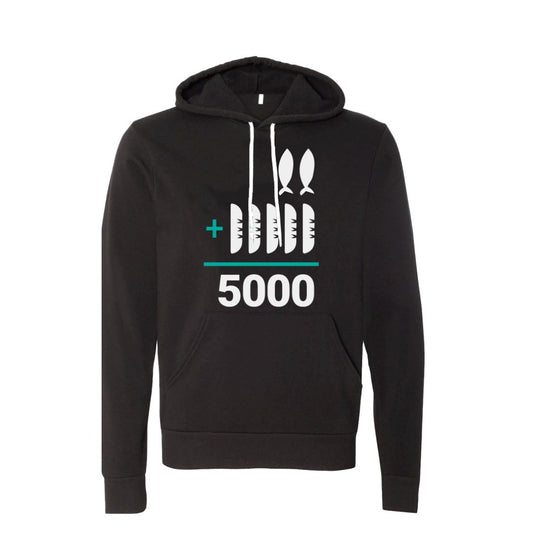 Hoodie-2 + 5 = 5 000-Black-Large