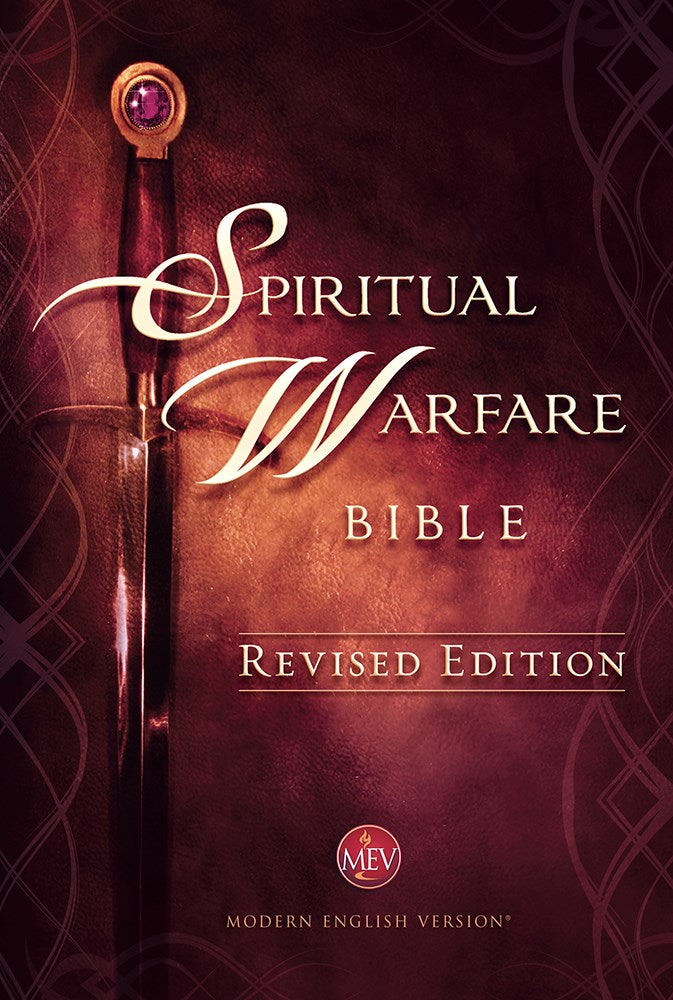 MEV Spiritual Warfare Bible (Revised Edition)-Alpha Brown Cowhide