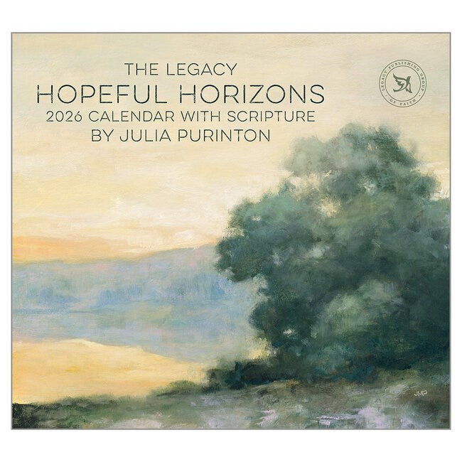 2026 Wall Calendar-Hopeful Horizons (13.66" x 12")