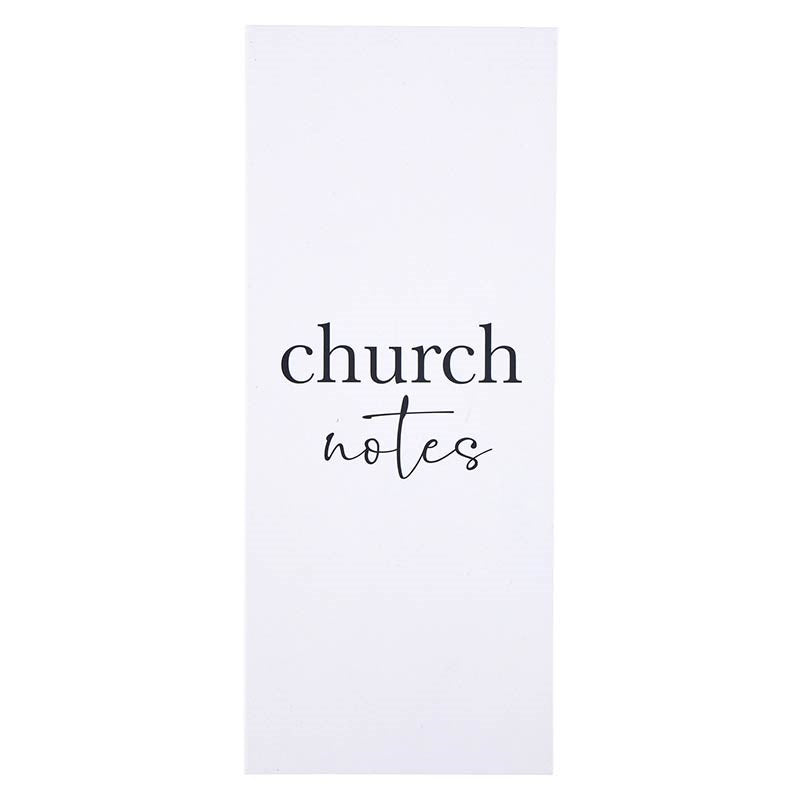 Notepad-Church Notes (9" x 3.75")