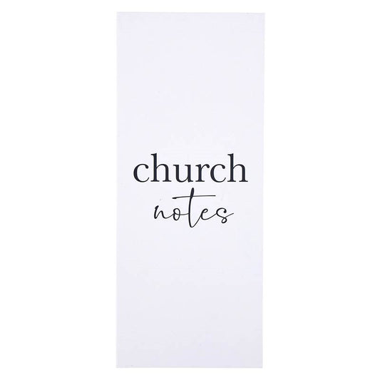 Notepad-Church Notes (9" x 3.75")