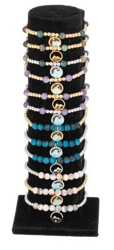 Bracelet-Faith Moves Mountains W/ Display (6") (Pack Of 12)