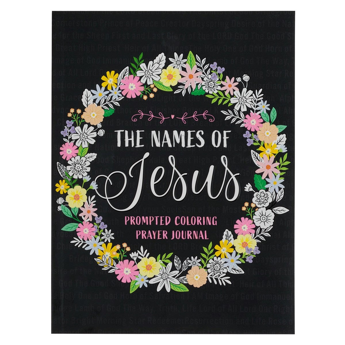 Prayer Journal-Coloring-The Names Of Jesus Prompted