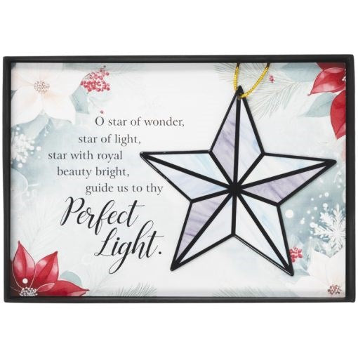 Ornament-Star Of Wonder-Gift Boxed (4" x 4") (#78999)