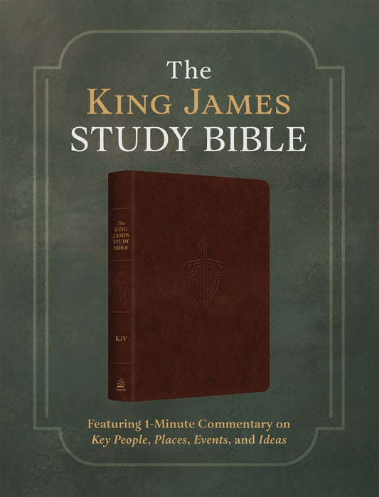 KJV The King James Study Bible-Brown Imitation Leather