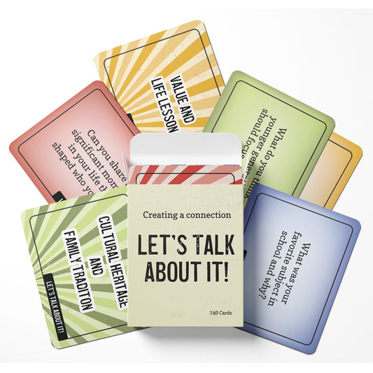 Lets Talk About It! Game Card