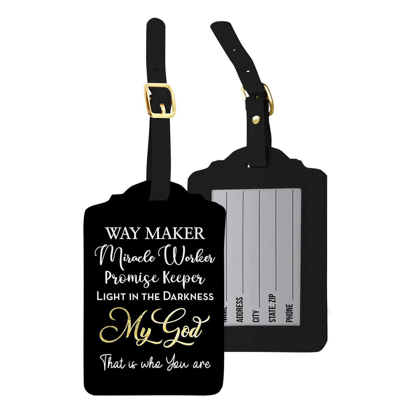 Luggage Tag-Waymaker (3.25" x 5") (Set Of 2)