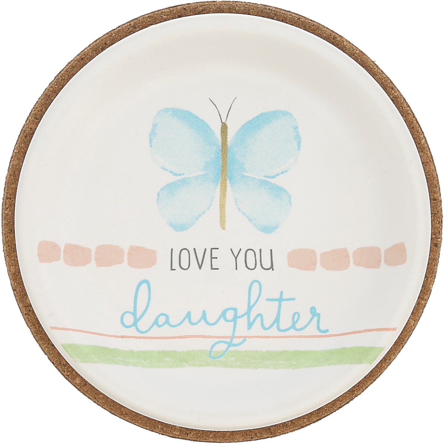 Keepsake Dish-Love You Daughter-3.75" Diameter (#77221)