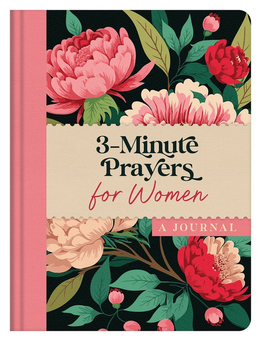 3-Minute Prayers For Women: A Journal