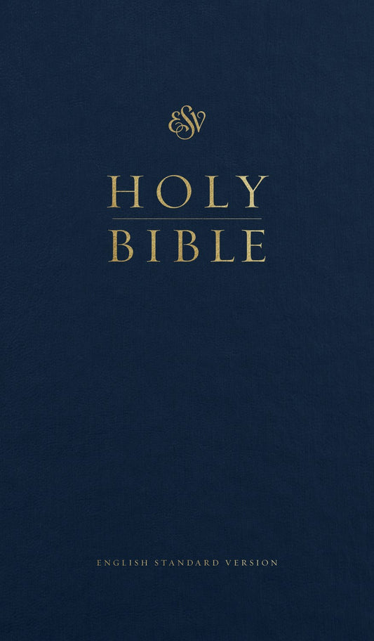 Esv Church Bible*-Blue Hardcover